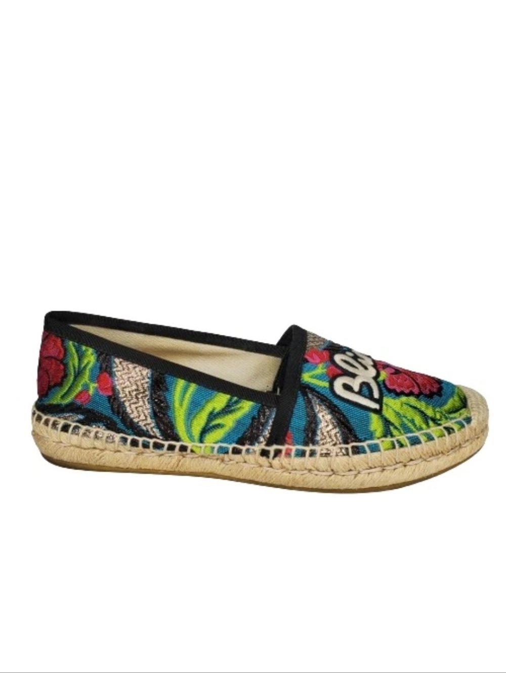 Gucci Pilar Blind For Love Floral Brocade Espadrilles